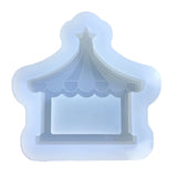 Tent Resin Shaker Molds, Silicone Quicksand Mould for DIY Crafts