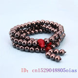 Terahertz Beaded Rosary Bracelet for Women Natural Stone Amulets Gemstones