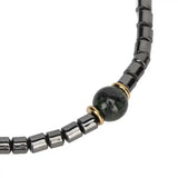 Terahertz Necklace Reduce Pressure Round Bead Pendant Necklace