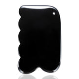 Terahertz Rectangle Facial Massager Scraper Board Skin Care Gua Sha Tool