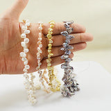 Terisa Baroque Pearl Jewelry - Gray Natural Keshi Pearls Loose Beads