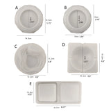 Resin Terrace Ashtray Storage Tray Silicone Mold