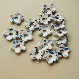 Terrazzo Acetic Acid Pressed Flower Earring Material