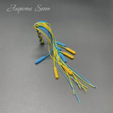 Hand Knitted Tassel Prayer Bead Set