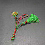 Hand Knitted Tassel Tesbih/Islamic Prayer Beads