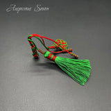 Hand Knitted Tassel Tesbih/Islamic Prayer Beads