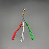 Tassel Tesbih Prayer Beads for Tasbih Worry Rosary Hand Knitted