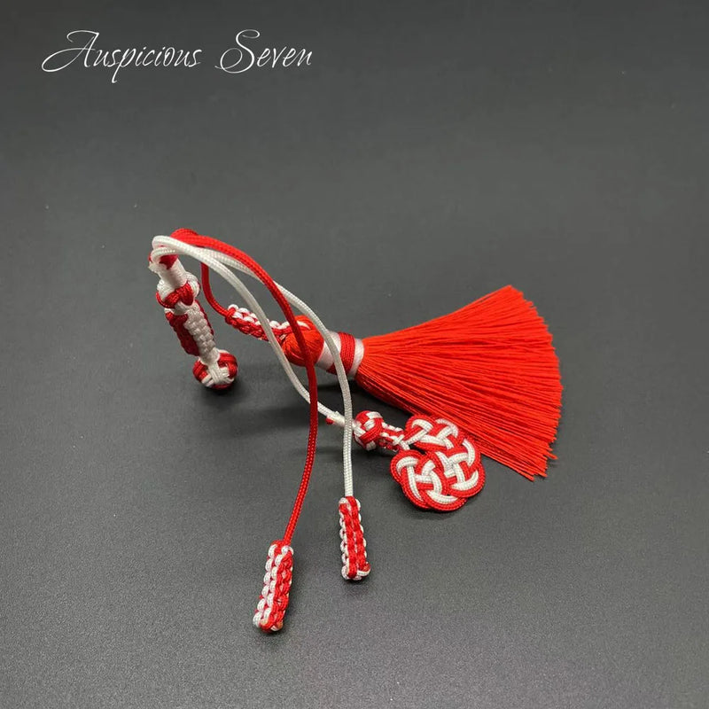 Hand-Knitted Tassel Tesbih Prayer Beads