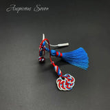 Hand Knitted Tassel Prayer Beads for Muslim Tasbih