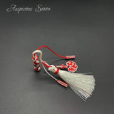 Hand Knitted Tassel Prayer Beads - Religious Spiritual Meditation Rosary