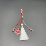 Hand Knitted Tassel Prayer Beads - Religious Spiritual Meditation Rosary