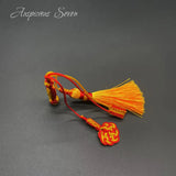 Hand-Knitted Tassel Tesbih for Prayer