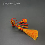 Hand Knitted Tassel Tesbih for Prayer with Tassels