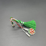 Hand Knitted Tassel Prayer Beads with 33 Beads