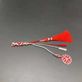 Hand Knitted Tassel Tesbih Prayer Beads - Handmade Misbaha