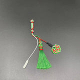 Hand Knit Tassel Tesbih Islamic 33 Beads Tasbeeh Prayer Rosary