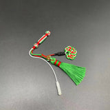 Hand Knit Tassel Tesbih Islamic 33 Beads Tasbeeh Prayer Rosary