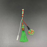 Hand Knit Tassel Tesbih Islamic 33 Beads Tasbeeh Prayer Rosary