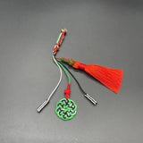 Hand Knitted Tassel Prayer Beads - Unique Religious Rosary