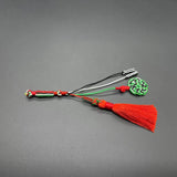 Hand Knitted Tassel Prayer Beads - Unique Religious Rosary