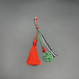 Hand Knitted Tassel Prayer Beads - Unique Religious Rosary