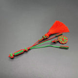 Hand Knitted Tassel Tesbih for Prayer - Blue