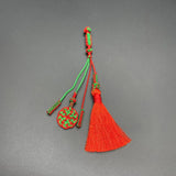 Hand Knitted Tassel Tesbih for Prayer - Blue