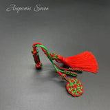 Hand Knitted Tassel Tesbih for Prayer - Blue
