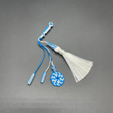 Hand Knitted Tassel Tesbih with Tassel Detail