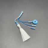 Hand Knitted Tassel Tesbih with Tassel Detail