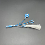 Hand Knitted Tassel Tesbih with Tassel Detail