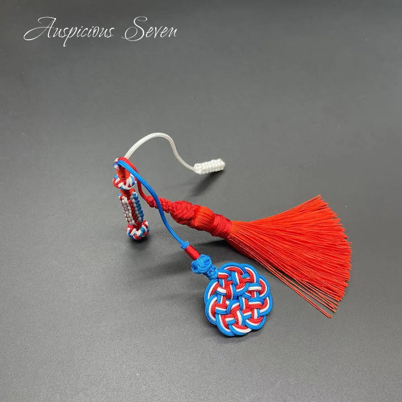 Hand Knitted Islamic Prayer Beads with Tassels