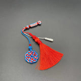 Hand Knitted Islamic Prayer Beads with Tassels