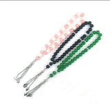 Pink Glass Beads Muslim Prayer Beads for Women