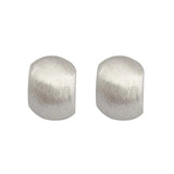 925 Silver Curved Stud Earrings for Women