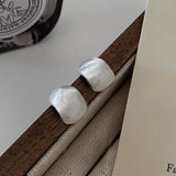 925 Silver Curved Stud Earrings for Women