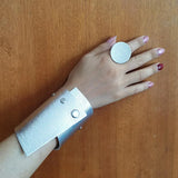 Leather Bracelets For Women Wristband Punk Wrap Bracelets Femme Jewelry