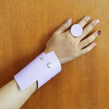 Leather Bracelets For Women Wristband Punk Wrap Bracelets Femme Jewelry