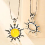 Thai 925 Silver Flower Pendant Tray Bezel Blank for 10/12/15mm Gemstone