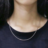 Thai Silver Retro Weave Necklaces Women S925 Sterling Silver Cross Necklace