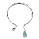 Thai Silver 990 Fluorite Inlaid Women's Bracelets