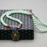 Buddha Lucky Beads Natural Stone Bracelet for Women