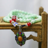 Buddha Lucky Beads Natural Stone Bracelet for Women