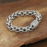 925 Silver Thai Silver Bracelet Retro Ethnic Wind