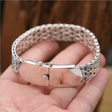 925 Silver Thai Silver Bracelet Retro Ethnic Wind