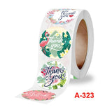 Flamingos Sticker 500pcs Scrapbook Envelope Seal Gift Decoration Label