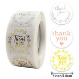 Green Round Foil Stickers Sealed Label Party Supplies