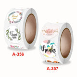 Vintage Heart Sticker Roll, 500 pcs 2.5cm Round Shape Reward Label