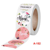 Small Flower Sticker Roll Vintage Scrapbooking Round Shape Teacher