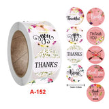 Small Flower Sticker Roll Vintage Scrapbooking Round Shape Teacher